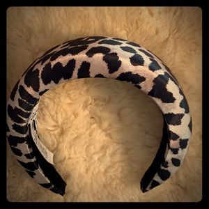 Ganni Leopard Headband